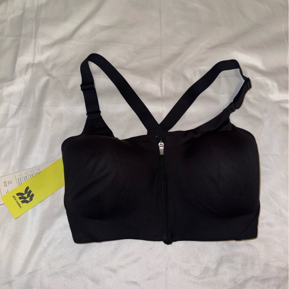 All in Motion Black Sports Bra